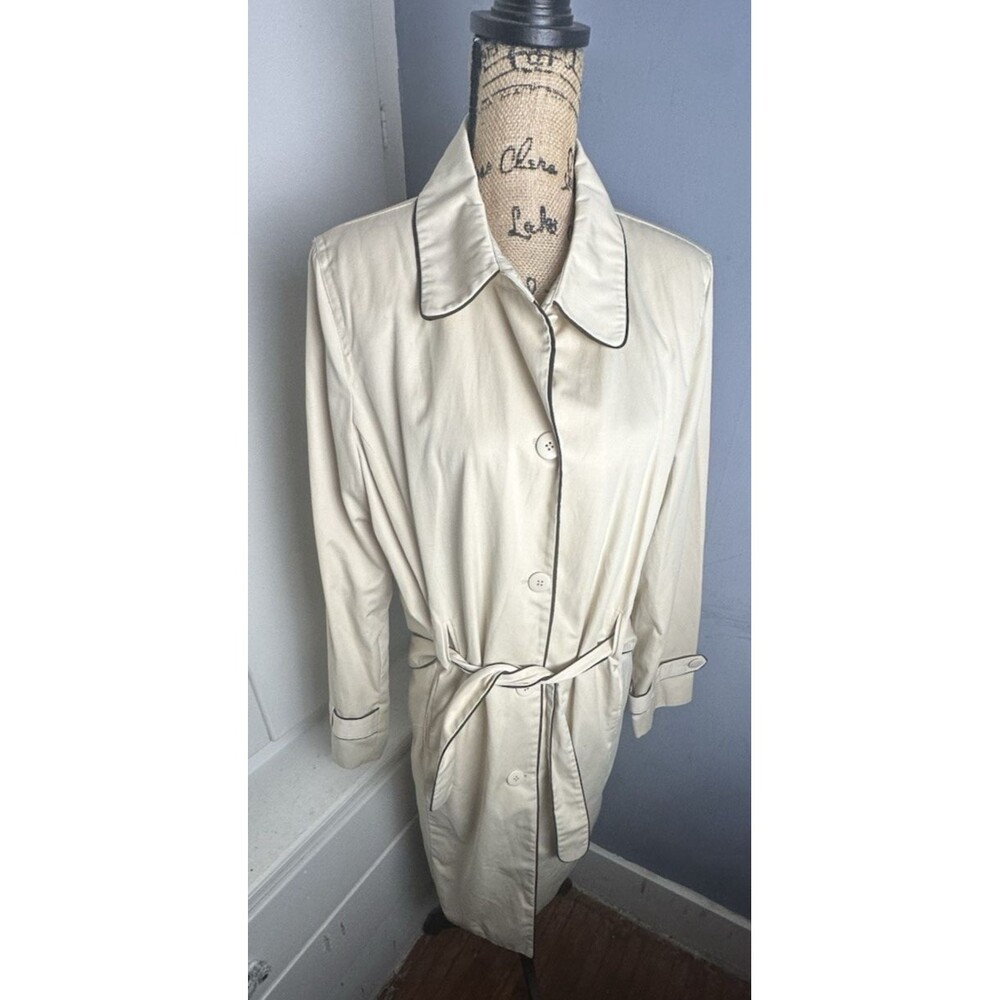 VTG Size XL Jaclyn Smith Dress Jacket Coat Belted Retro Dressy Classic City
